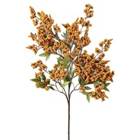 Künstliche Nandina-Frucht Seidenblumen Dekorationen - Aufklebbare Blumenzweige für Bodenvasen Wohnzimmer Esstische TV-Schränke