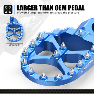 NICECNC Pedane Poggiapiedi Forgiate per Moto <span class=keywords><strong>Yamaha</strong></span> YZ250F YZ450FX WR450F 2024 YZ450F 2023-2024 <span class=keywords><strong>YZ</strong></span> <span class=keywords><strong>250F</strong></span> 450F 450FX - Product Image 6
