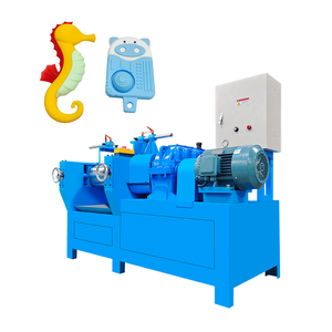 bibo Automatic 9 Inch <b>Rubber</b> Refining Machine Silicone Milling Machine for Solid Original Silicone <b>Material</b> Color Mix - Product Image 3
