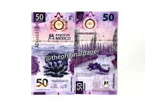 <span class=keywords><strong>100</strong></span> Billetes de Peso Mexicano Realistas de Alta Calidad para Fiestas, Producción de Cine y Video - Product Image 4