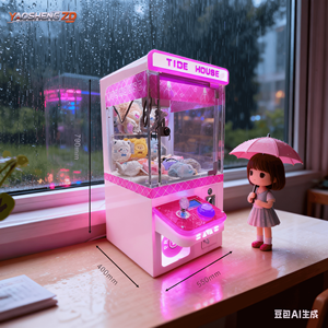 Machine à mini-poupées ZDYS avec paiement par pièces/jetons/code QR, garantie de 12 mois pour une utilisation en intérieur dans les restaurants, hôtels, supermarchés - Product Image 2