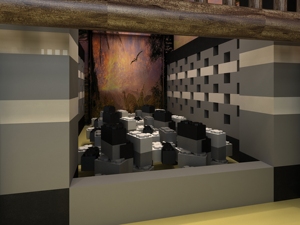 Dinosauro nuovo mondo immersivo scena parco giochi al coperto per la vendita - Product Image 2