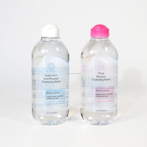 Cosmetici coreani per la cura della pelle All-in-1 a base d'<span class=keywords><strong>acqua</strong></span> Vegan Face Clean <span class=keywords><strong>struccante</strong></span> <span class=keywords><strong>acqua</strong></span> detergente alla rosa - Product Image 1