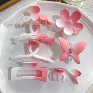 Horquillas de Resina de Diseño Exclusivo y Popular, Dulces, Sencillas y Coloridas, Estilo Lujo Ligero, Accesorio para el Cabello de Mujer, Joyería al por Mayor para Fiestas - Product Image 1