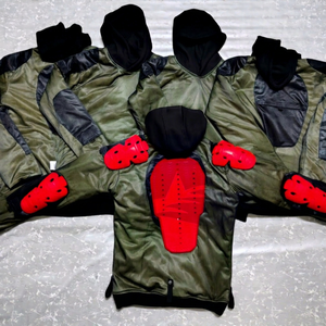 Sweat-shirt à capuche de protection pour moto certifié CE, doublure en aramide, respirant, avec design personnalisé - Product Image 1