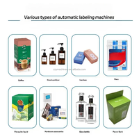 Machine d'étiquetage semi-automatique pour surfaces planes (haut et bas) et bouteilles carrées, pour gel à ongles et petites entreprises de beauté