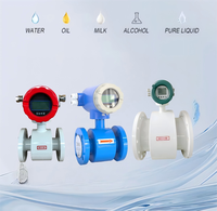 Sensor de Flujo Electromagnético, Sensores de Flujo Dn3-Dn3000, Medidor de Flujo Electromagnético Digital para Aguas Residuales OEM