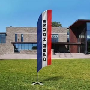 Promotion Plume Drapeau Drapeaux et Bannières Volants Drapeaux De Plage De Publicité Personnalisés - Product Image 3