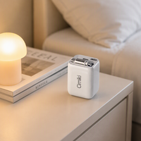 Pengisi Daya Dinding Tipe C GaN Adaptor Pengisian Cepat 25W PD 3.0 QC 3.0 Kabel Dapat Ditarik Colokan Lipat Pengisian Cepat untuk Ponsel Tablet