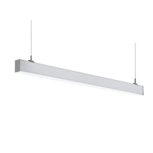 <span class=keywords><strong>Luz</strong></span> lineal LED <span class=keywords><strong>indirecta</strong></span> para iluminación de oficina, marco de carcasa de aluminio negro/Blanco/plateado, 40W, 120cm - Product Image 3