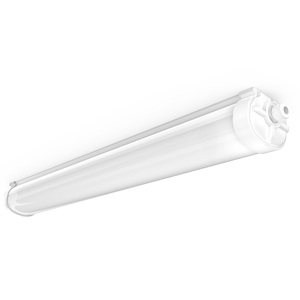 ไฟเพดาน LED แบบกันน้ำ CE ROHS IP65 ขนาด 600 มม. 1200 มม. 1500 มม. เชื่อมต่อได้ ติดตั้งบนพื้นผิว สำหรับโรงงานอาหาร - Product Image 1