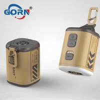 Pompe à air électrique rechargeable avec différentes options d'éclairage, pour gonflage et dégonflage, idéale pour les sacs de compression sous vide et les matelas gonflables