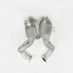 Tuyau d'échappement en acier inoxydable, pièces de performance automobile, ajustement direct pour <span class=keywords><strong>Aston</strong></span> <span class=keywords><strong>Martin</strong></span> <span class=keywords><strong>DB11</strong></span> 4.0T 2016-2022 - Product Image 2