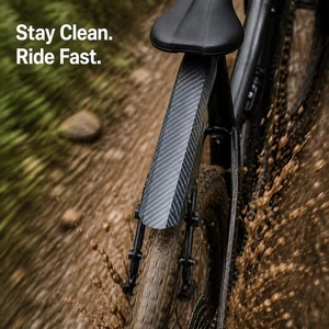 MTB Rear Mudguard <strong>Saddle</strong> Wing Bicycle Fender Adjustable Lightweight for Road Bicycles - Product Image 2