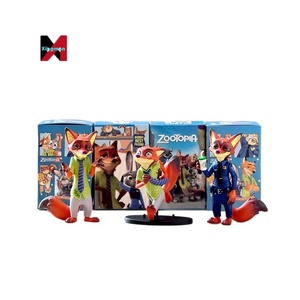 रचनात्मक ट्रेंडी ज़ोटोपिया दृश्य संस्करण आंकड़ा जूडी निक खिलौना डेस्कटॉप डेकोर - Product Image 5