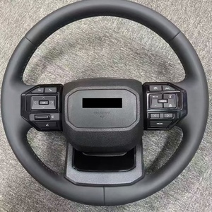 Nouveau volant en cuir PVC Prado 2025 LC250 pour Prado 120 150 LC70 LC200 Land Cruiser 300 et Land Cruiser 200 - Product Image 3