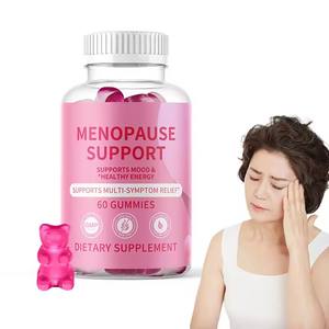 Gomitas de Apoyo Hormonal para la Menopausia, Suplementos para el Cuidado de la Salud Femenina, para la Sudoración Nocturna, los Brotes de Calor y la Relajación del Estado de Ánimo (OEM/ODM) - Product Image 6