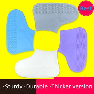 2024 Hochwertige Werbung Fabrikdirekt Schlussverkauf beliebte Silikon-Schuhschutz Anti-Rutsch-Bedeckungen Regen wasserdicht wiederverwendbar beste - Product Image 4