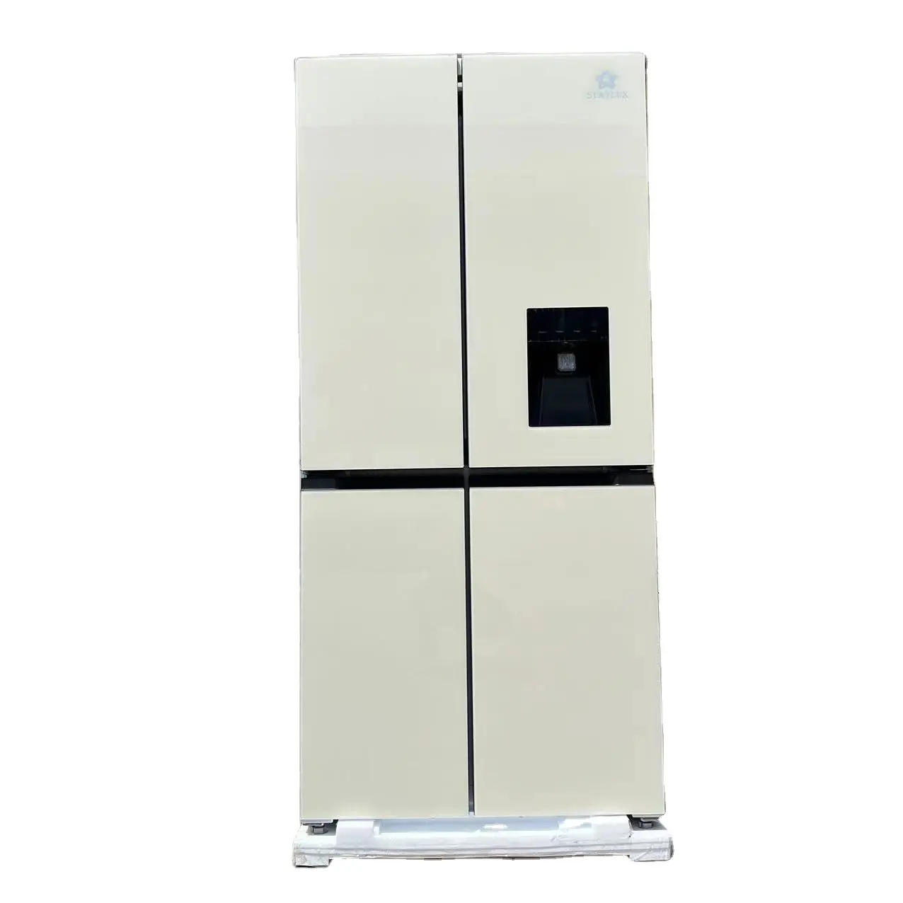 Cross-side door refrigerator household cross four-door intelligent inverter large-screen refrigerator