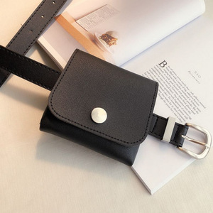 Elegante riñonera de cuero PU, perfecta para combinar con faldas, funda para teléfono estilo punk y organizador. - Product Image 3