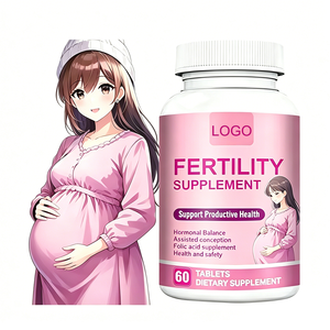 ยาเม็ดเพื่อการเจริญพันธุ์ของผู้หญิงสำหรับผู้หญิงผู้ใหญ่-ความสมดุลของฮอร์โมนและการตั้งครรภ์รองรับ60เม็ด - Product Image 1