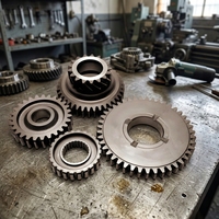 Small Module Brass Spur Gear, Mini Precision Straight Gear, Custom Tiny Gear for Instruments & Meters