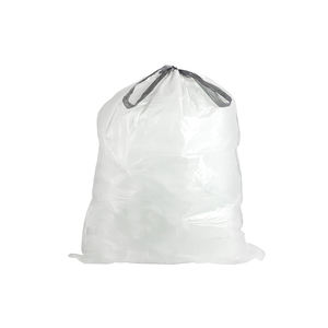 Heavy duty dust bin liner contractor garbage package household mini hdpe drawstring trash bags
