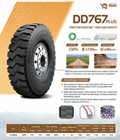 Ban Truk Tambang Tugas Berat AIRLAND DD717 12.00R20 Baru, Tahan Potong, Kapasitas Beban Tinggi, Jarak Tempuh Panjang, Radial 20PR
