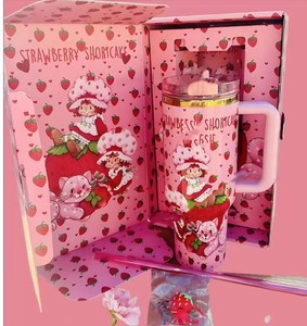 Fragola disegni 40 Oz tazza per auto qualsiasi cartone animato simpatico modello vinny acciaio inossidabile isolato 40 oz bicchiere di natale - Product Image 1