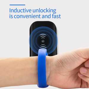 Rfid dây đeo cổ tay <span class=keywords><strong>Locker</strong></span> khóa cho phòng tập thể dục và hồ bơi điện tử Gỗ cửa tủ với đám mây lưu trữ dữ liệu wifi mạng - Product Image 3