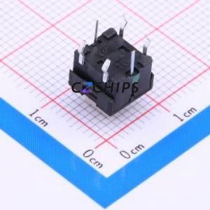 K6-8859D-04 Tactile Switch Through hole Component (THT) Switch 2.5N Through Hole 8mm 8mm - Product Image 2