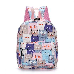 Sac à dos maternelle pour garçon, motif dinosaure et voiture, 3-6 ans, arc-en-ciel, mignon, dessin animé, pour enfants - Product Image 5