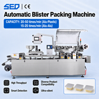Machine d'emballage sous blister haute vitesse (15-25 fois/min) ALU-ALU pour comprimés, chewing-gums et beurre liquide électronique