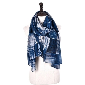 Más bufandas mujer impresión Maxi bufanda del Hijab suave chales envuelve señora viscosa pañuelos bufandas de moda - Product Image 4