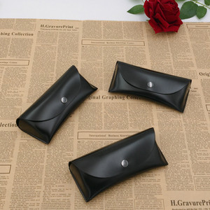 Étui à lunettes Parsonna, rigide, noir, rectangulaire, style simple, modèle Akl, pour le rangement des lunettes optiques - Product Image 4