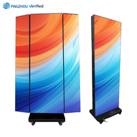 Pantalla LED Vertical de Alta Definición a Todo Color para Publicidad, Marco de Póster Tríptico, P2.5 P1.86 P1.5, Póster LED Tríptico