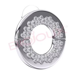 THALINDRA ต่างหูสแตนเลสทรงเรขาคณิตขนาด 20 มม. สำหรับผู้หญิงปาร์ตี้ที่ไม่ก่อให้เกิดอาการแพ้ - Product Image 1