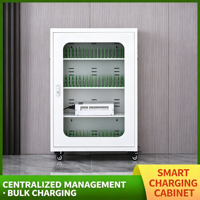 Casier de rangement centralisé intelligent avec serrure électronique et recharge, conception résistante à la rouille pour téléphones portables, tablettes, ordinateurs de bureau, salles de classe