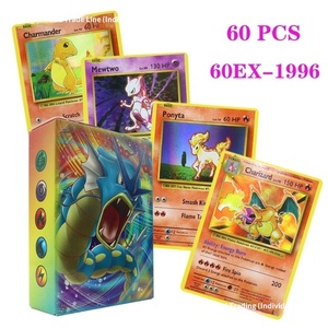 Tarjetas Pokémon del Entrenador Pikachu Mega <span class=keywords><strong>Charizard</strong></span> - Tarjetas Flash Personalizadas con Patente Innovadora - 60 Tarjetas del Entrenador - Product Image 4