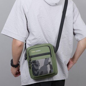 Men's Shoulder Bag Oxford Cloth Waterproof Gray Black Green Blue Solid Color Everyday Outfits Spring 2025 YZ2133 - Product Image 2