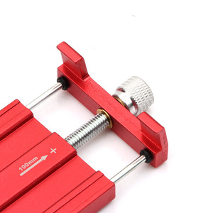 Soporte para teléfono de aleación de aluminio S011, 55mm, 100mm, ajustable para bicicleta, motocicleta, soporte de montaje, rojo y negro - Product Image 4