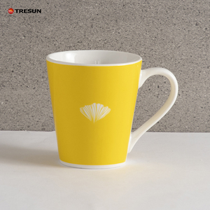 Juego de Vajilla de Cerámica de 12/16 Piezas, Diseño de Hoja de Ginkgo, Plato de Cena con Diseño Bonito, Platos de Porcelana - Product Image 2