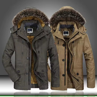 Veste d'hiver à capuche personnalisée pour homme - Manteau chaud