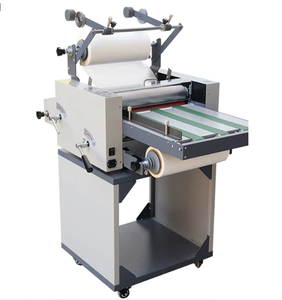 เครื่องเคลือบบัตรอัตโนมัติแบบม้วนต่อม้วน รุ่น L388 พร้อมลูกกลิ้งโลหะ เครื่องเคลือบบัตรร้อนสำหรับร้านพิมพ์ - Product Image 5