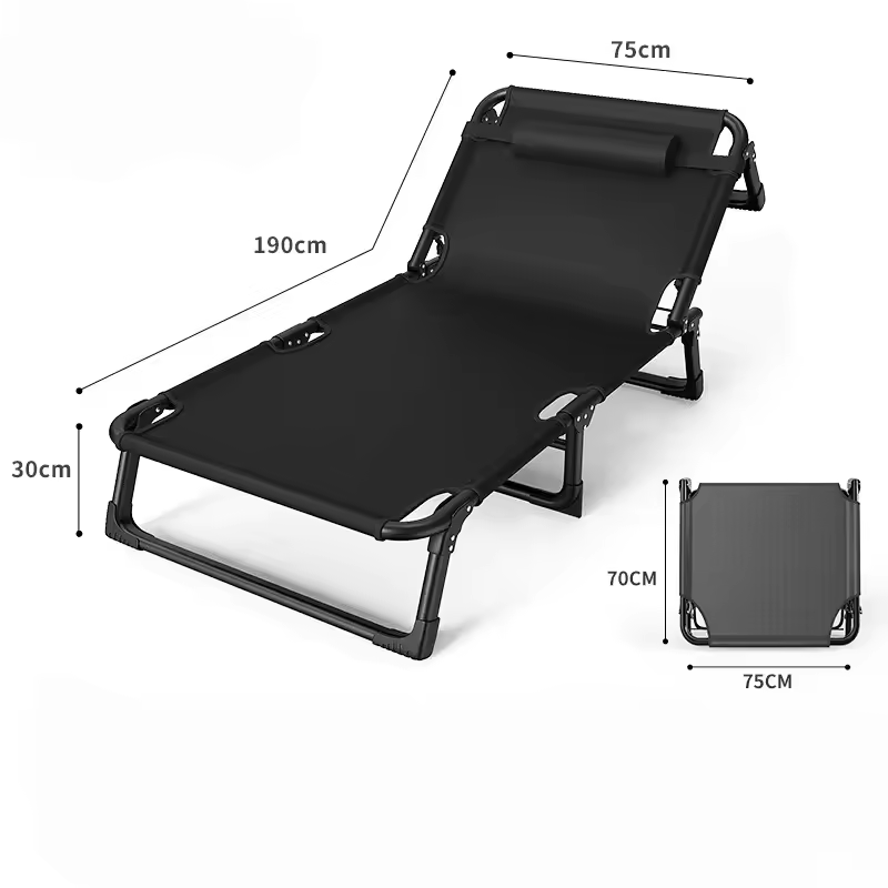 Negro190cm(L)x75cm (Ancho) x30cm (Alto)