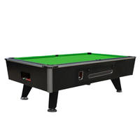 Table de Billard Commerciale à Monnayeur de Haute Qualité 8ft, Table de Billard 3 en 1 pour Jeu d'Intérieur avec Accessoires