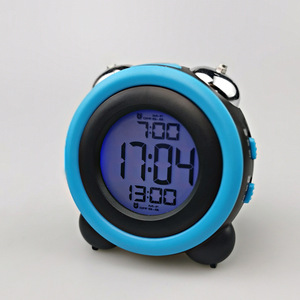 Wholesale <b>Digital</b> Alarm <b>Clock</b> with <b>Battery</b>-Operated Backlight Display and Indoor Light for Bedrooms Offices Desks - Product Image 4