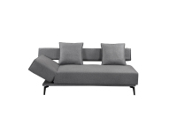 Canapé-lit de luxe italien haut de gamme pour salon, canapé-lit 3 places taille Queen pour appartement et chambre à coucher