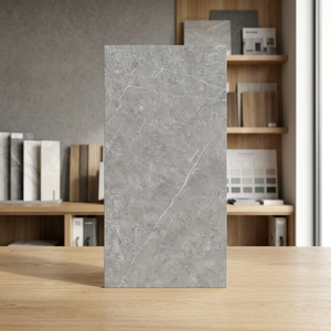 Azulejos de porcelana pulida para suelo y pared, color gris indicado, 800x1600mm, con aspecto de mármol natural, para hotel. - Product Image 4