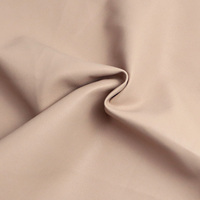 Kain Kulit PU Lembut Tahan Gesek & Tahan Air Elastis Ketebalan 0.7mm Lebar 54/55" Alas Rajut untuk Pakaian